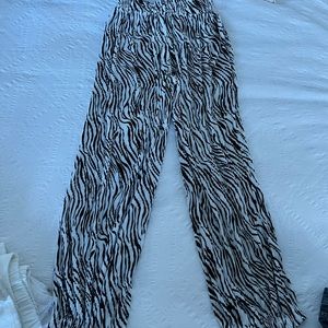 Zebra Silky Pants